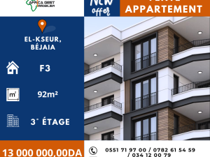 vente appartement bejaia